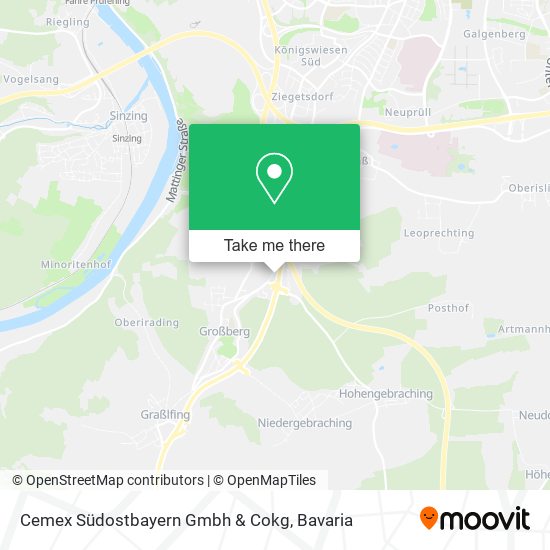 Cemex Südostbayern Gmbh & Cokg map