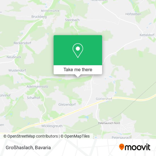 Großhaslach map