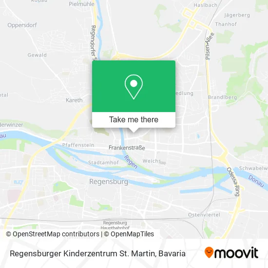 Карта Regensburger Kinderzentrum St. Martin