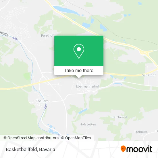 Карта Basketballfeld