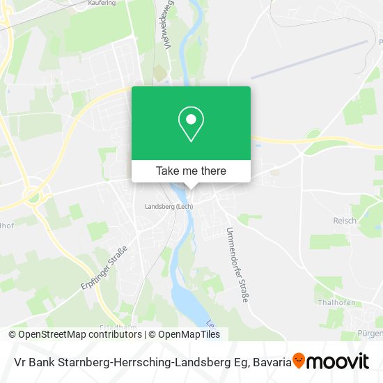 Карта Vr Bank Starnberg-Herrsching-Landsberg Eg