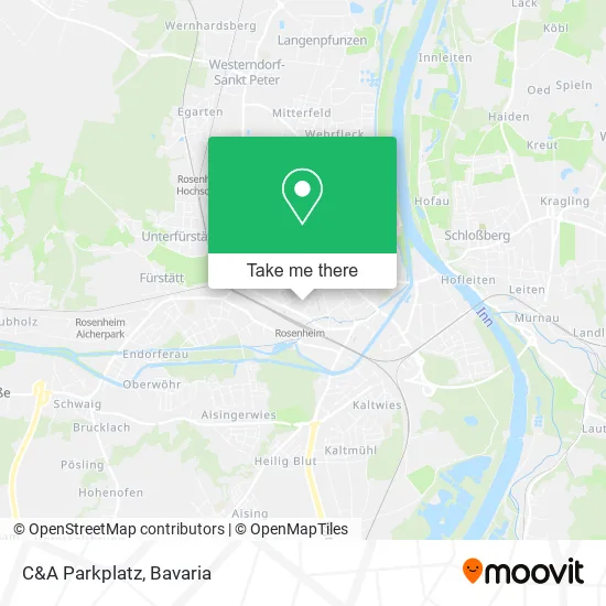 Карта C&A Parkplatz