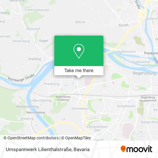 Umspannwerk Lilienthalstraße map