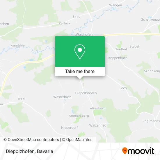 Карта Diepolzhofen
