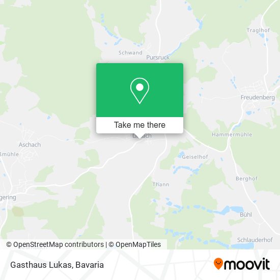 Карта Gasthaus Lukas