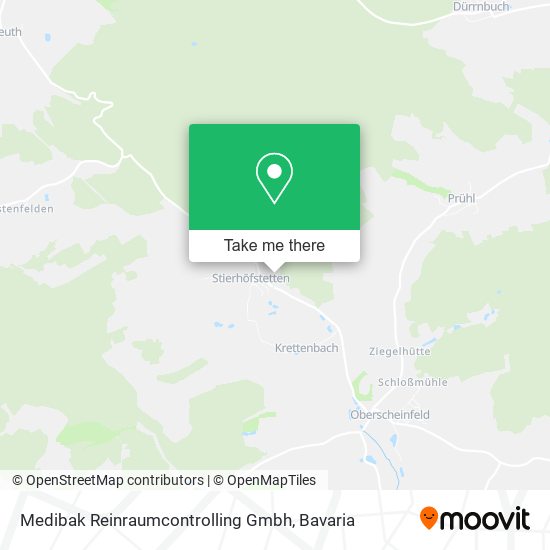 Medibak Reinraumcontrolling Gmbh map