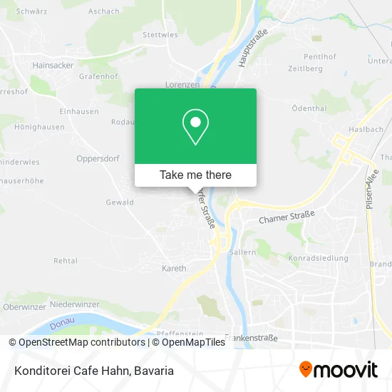 Карта Konditorei Cafe Hahn