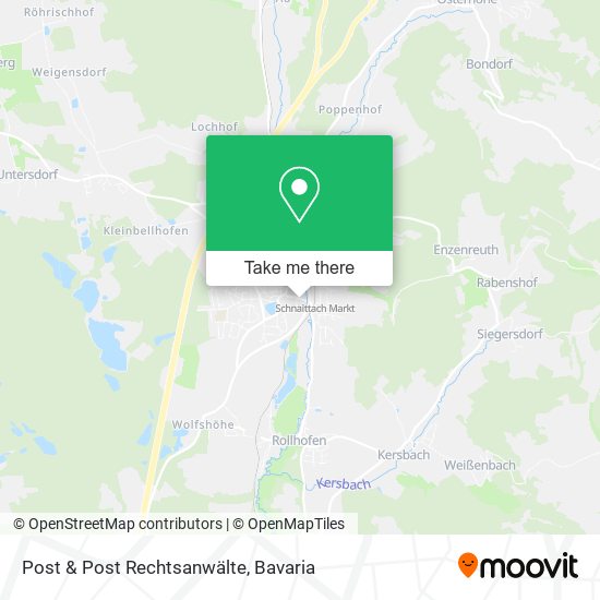 Post & Post Rechtsanwälte map