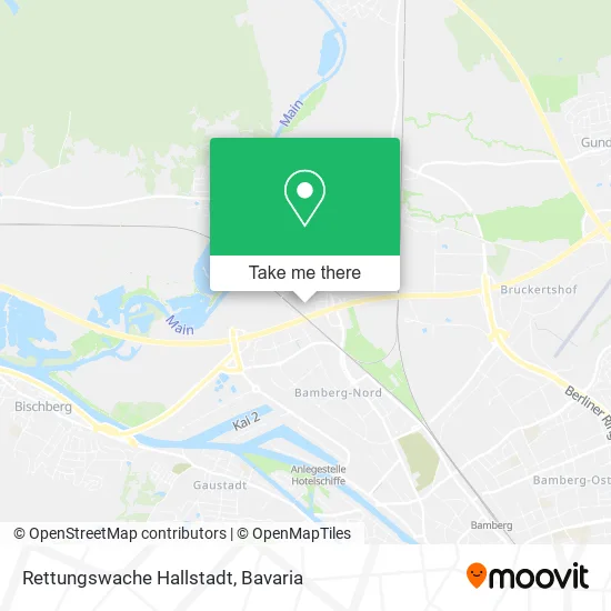 Карта Rettungswache Hallstadt