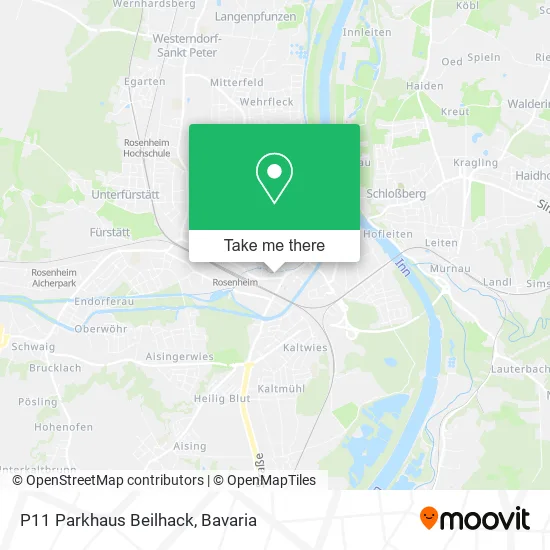Карта P11 Parkhaus Beilhack