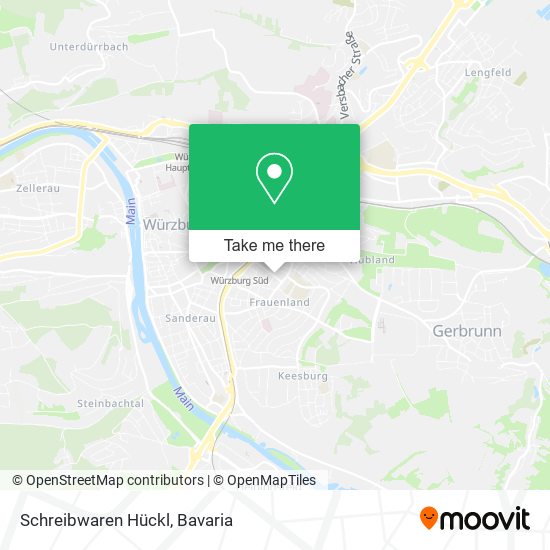 Schreibwaren Hückl map