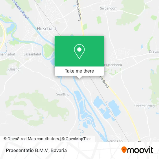 Карта Praesentatio B.M.V.