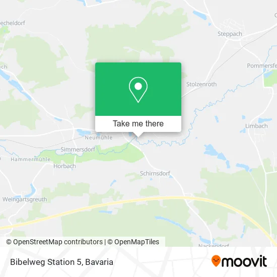 Карта Bibelweg Station 5