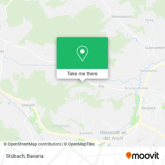 Карта Stübach