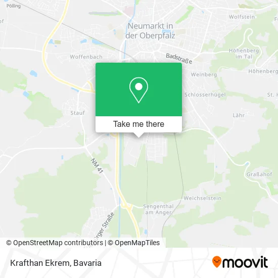 Карта Krafthan Ekrem