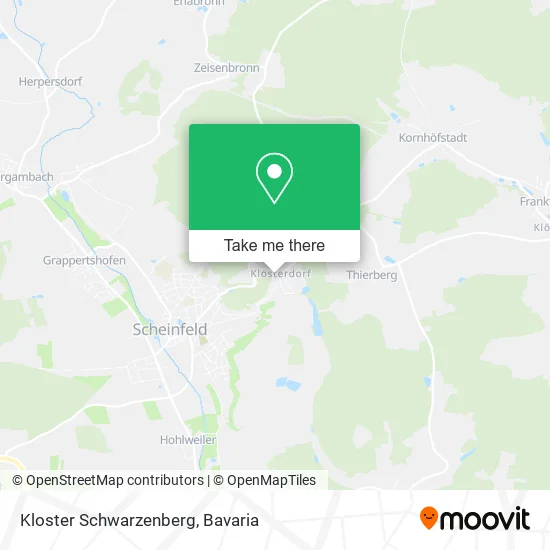 Карта Kloster Schwarzenberg