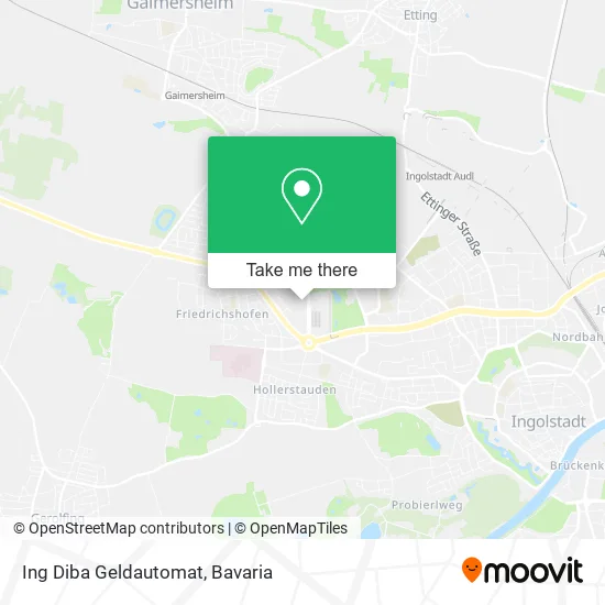 Карта Ing Diba Geldautomat