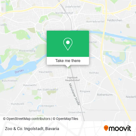 Карта Zoo & Co. Ingolstadt