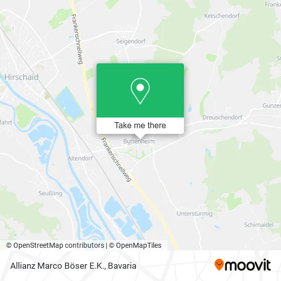 Карта Allianz Marco Böser E.K.
