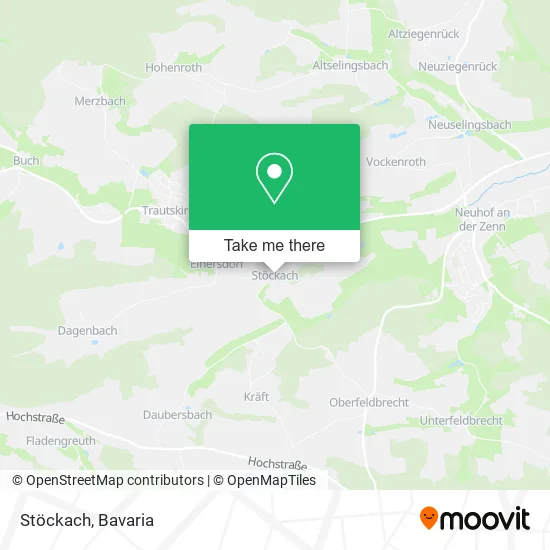 Карта Stöckach