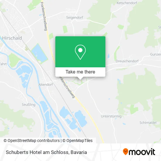 Карта Schuberts Hotel am Schloss