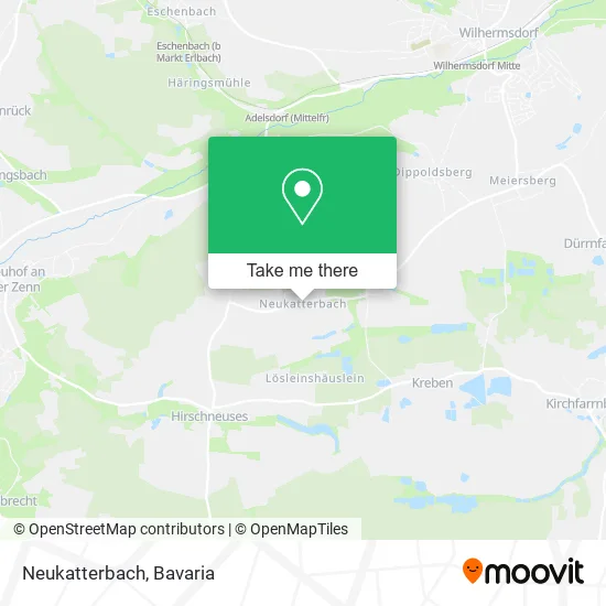 Карта Neukatterbach