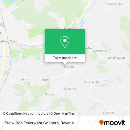 Freiwillige Feuerwehr Gosberg map