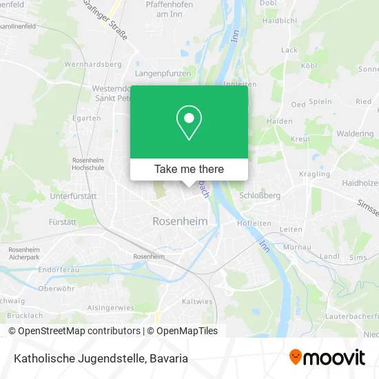 Карта Katholische Jugendstelle