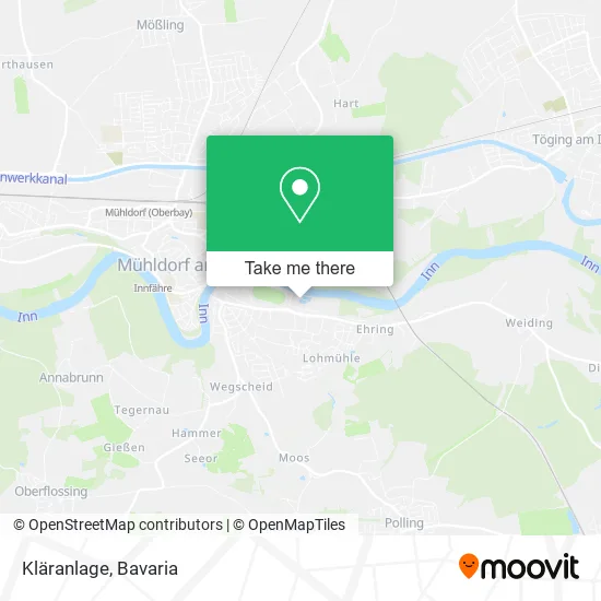 Карта Kläranlage