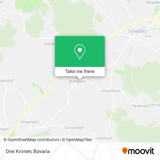 Карта Drei Kronen