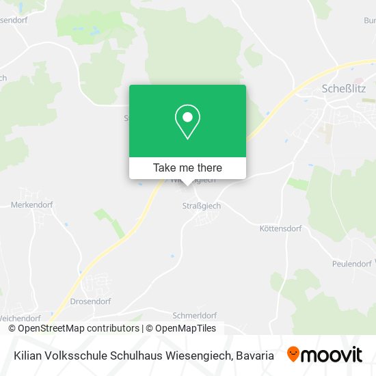 Kilian Volksschule Schulhaus Wiesengiech map
