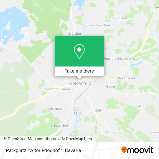 Карта Parkplatz ""Alter Friedhof""