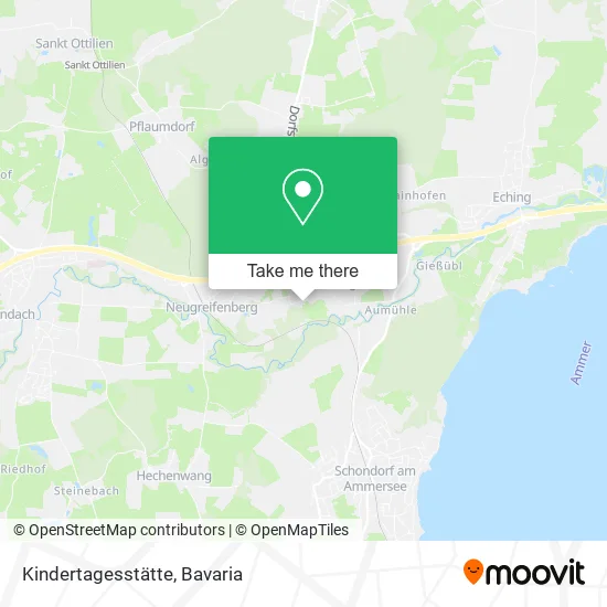 Карта Kindertagesstätte