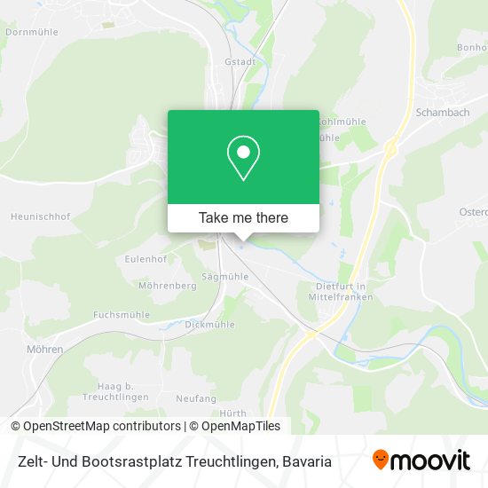 Zelt- Und Bootsrastplatz Treuchtlingen map