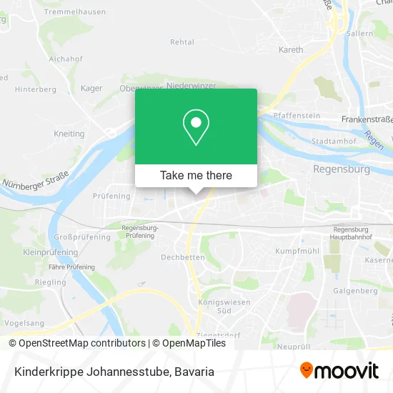 Карта Kinderkrippe Johannesstube