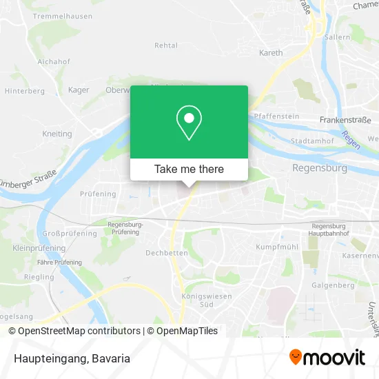 Карта Haupteingang