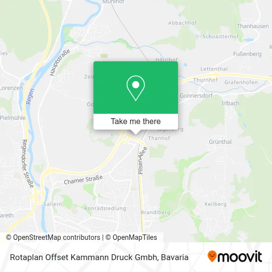 Rotaplan Offset Kammann Druck Gmbh map