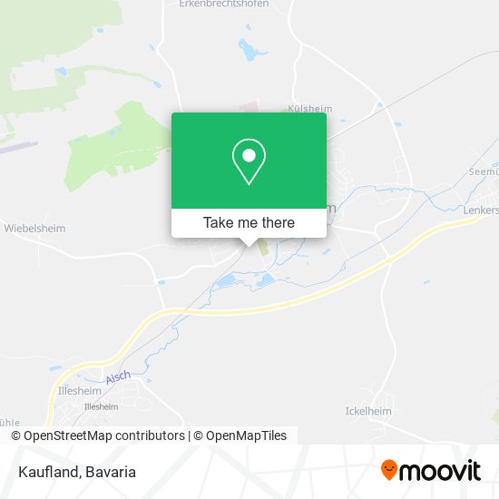 Kaufland map