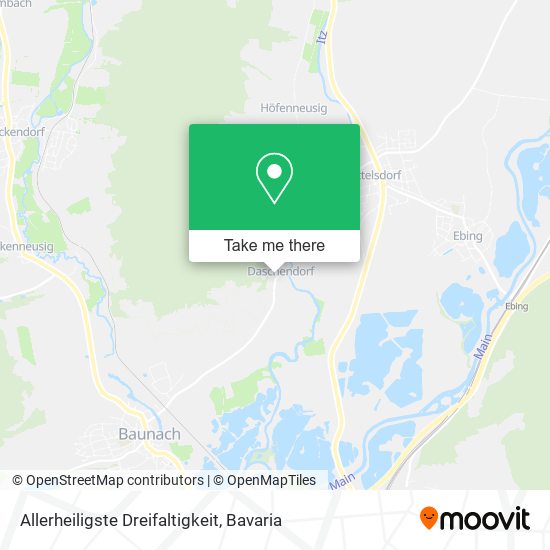Allerheiligste Dreifaltigkeit map