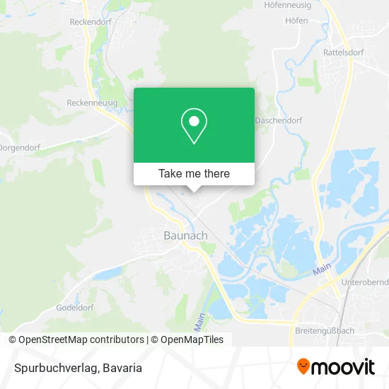 Карта Spurbuchverlag