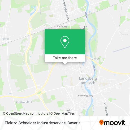 Elektro Schneider Industrieservice map