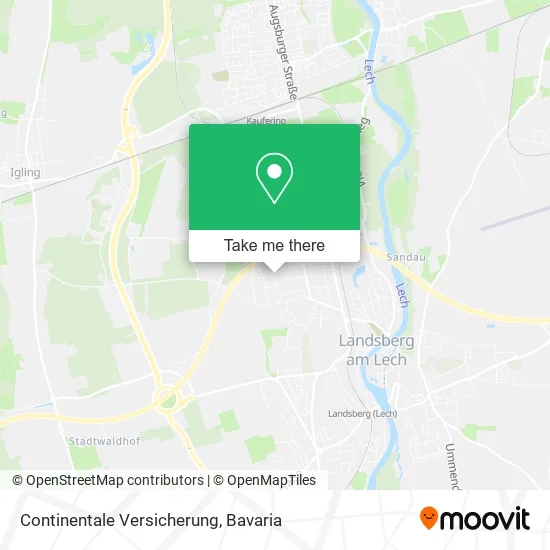 Карта Continentale Versicherung