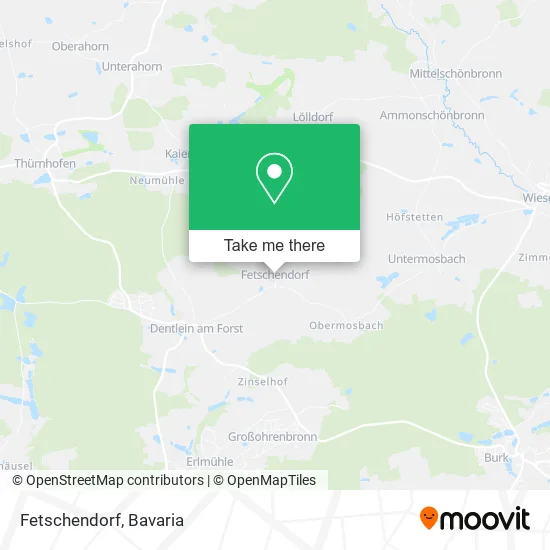 Карта Fetschendorf