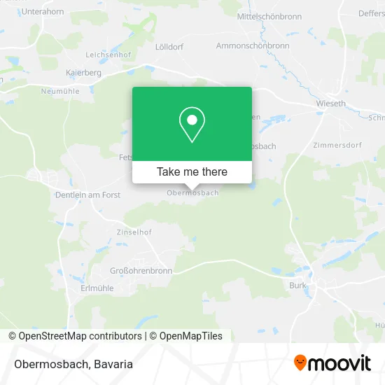 Карта Obermosbach