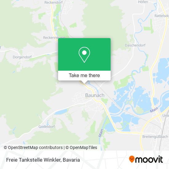 Freie Tankstelle Winkler map