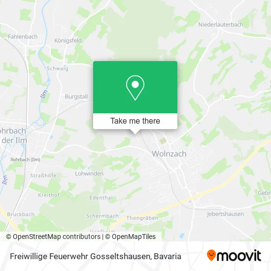 Карта Freiwillige Feuerwehr Gosseltshausen