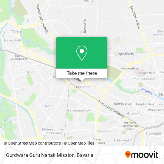 Gurdwara Guru Nanak Mission map