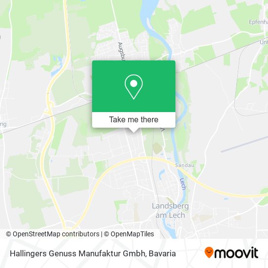 Hallingers Genuss Manufaktur Gmbh map