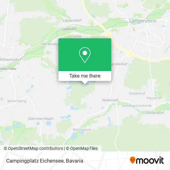 Карта Campingplatz Eichensee