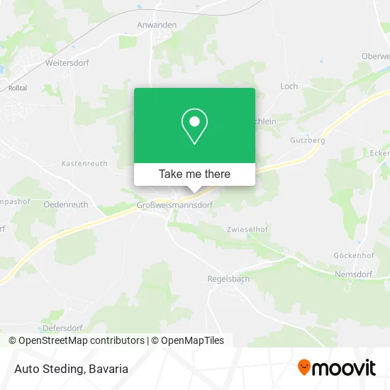 Карта Auto Steding